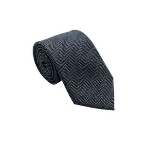 Emporio Armani Grey Solid 100% Silk Mens Tie